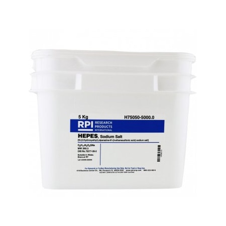 Rpi HEPES, Sodium Salt, 5 KG H75050-5000.0